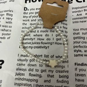 צמיד דגם ״סטאר״ עם פנינים